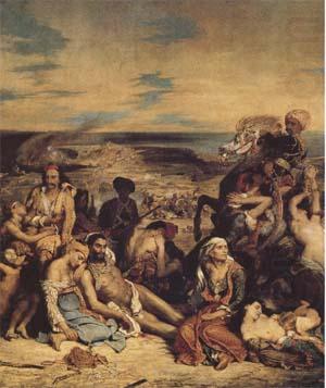 Eugene Delacroix The Massacre of Chios (mk09) china oil painting image
